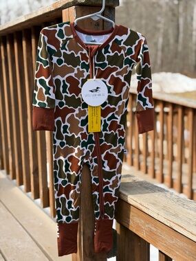 Camo bamboo zippy